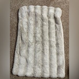 Frye faux fur pillowcase